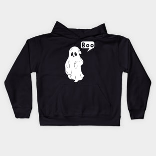 Cute Ghost boo T-Shirt Kids Hoodie